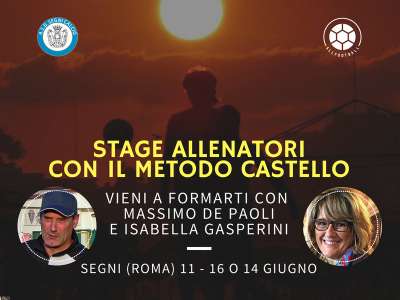 STAGE CON IL  METODO CASTELLO