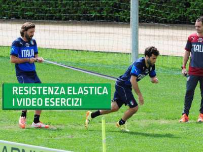 CALCIO: ALLENIAMOCI CON GLI ELASTICI