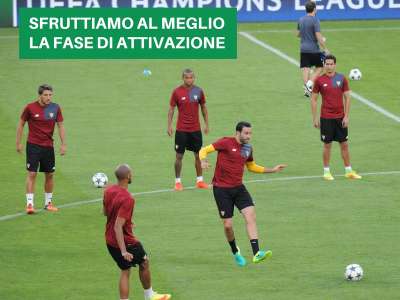 CALCIO: RISCALDAMENTO E PRINCIPI DI GIOCO