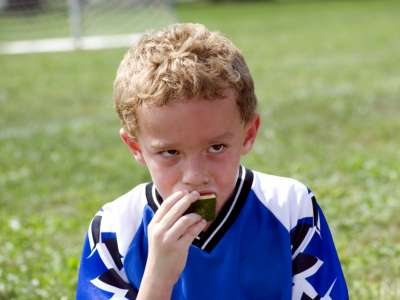 LO SPUNTINO DEL CALCIATORE