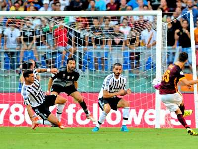 LA JUVENTUS SBATTE CONTRO IL PRESSING DELLA ROMA